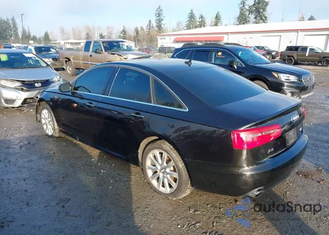2015 Audi A6 3.0T Premium Plus из США, поврежденный, VIN WAUFGAFC1FN009442